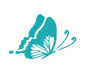 Schmetterling petrol